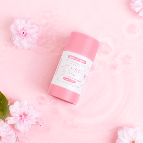 Musc Intime Déodorant Solide Naturel Sakura - L'Innocente (50g) – Image 3
