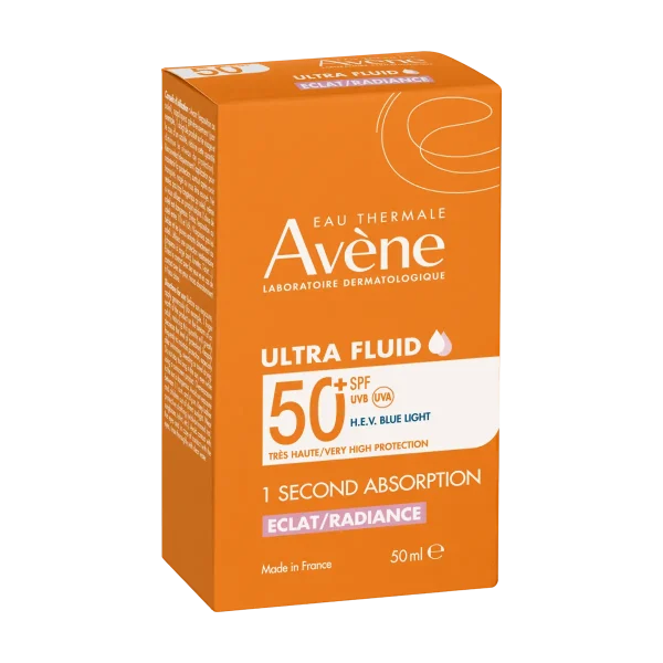 Avène Ultra Fluid Radiance - Protection Solaire Éclat SPF 50