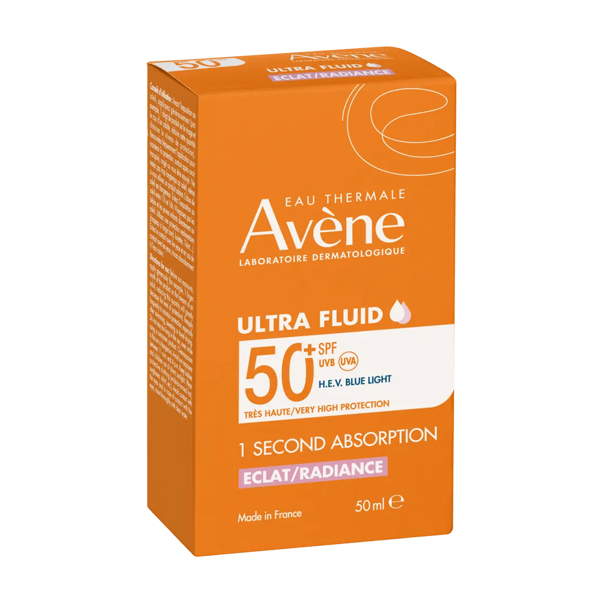 Avène Ultra Fluid Radiance - Protection Solaire Éclat SPF 50