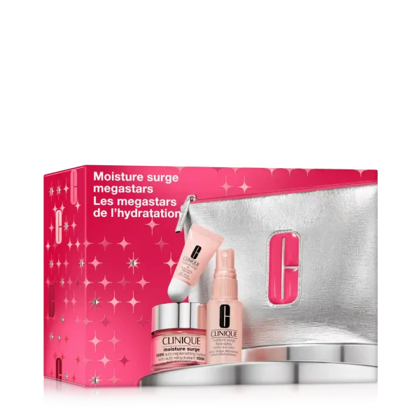 Clinique Moisture Surge- Coffret Mégastars