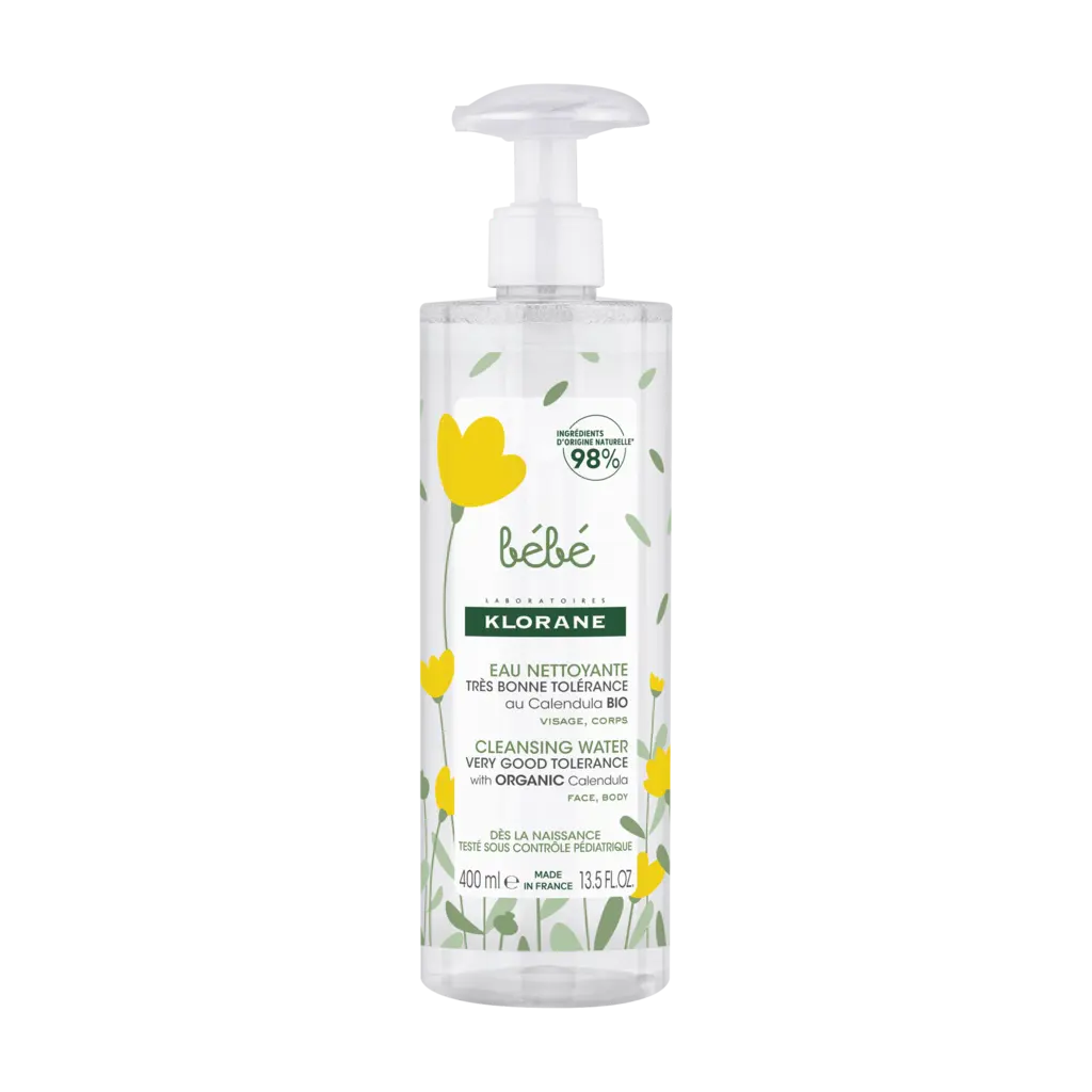 Klorane Bébé - Eau Nettoyante au Calendula BIO