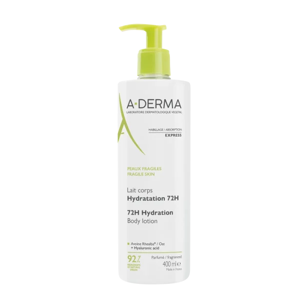 A-Derma Les Indispensables - Lait corps hydratation 72h