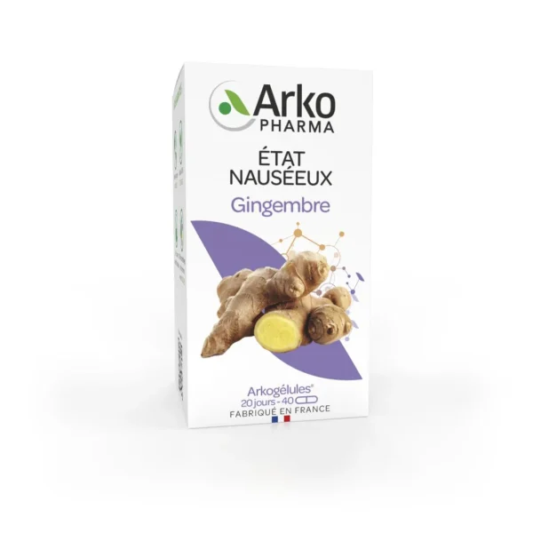 Arkogélules Gingembre - 40 gélules