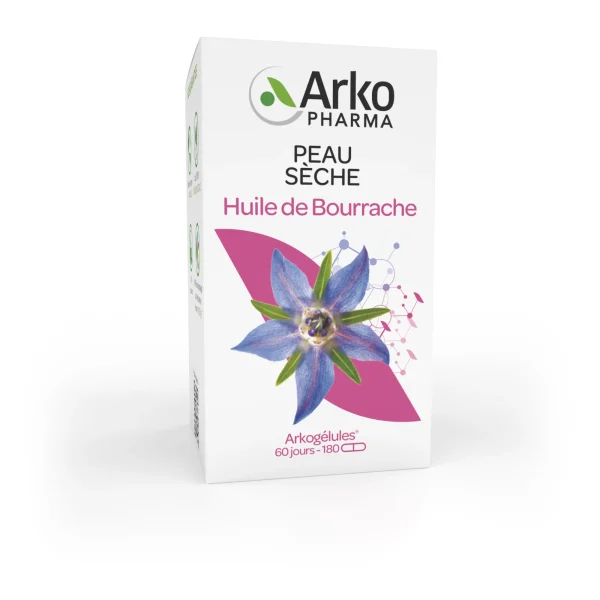 Arkogélules - Huile de Bourrache - Image 4 Arkogélules - Huile de Bourrache - 180 capsules