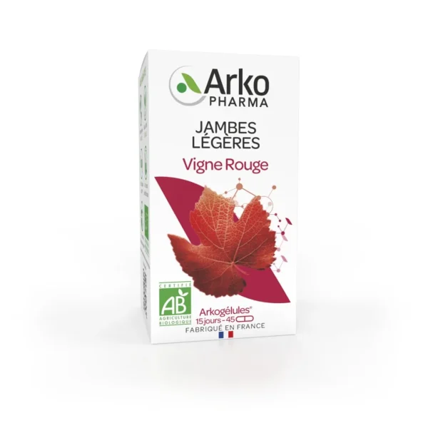 Arkogélules - Vigne rouge BIO - Image 1 Arkogélules - Vigne rouge BIO - 45 gélules