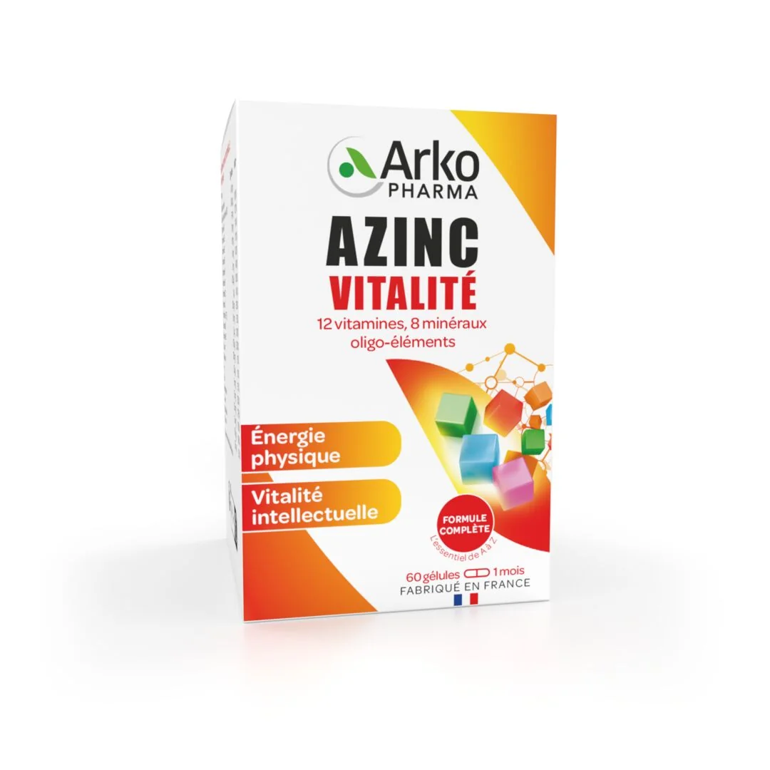 Azinc Vitalité - Image 1 Azinc Vitalité - 60 gélules