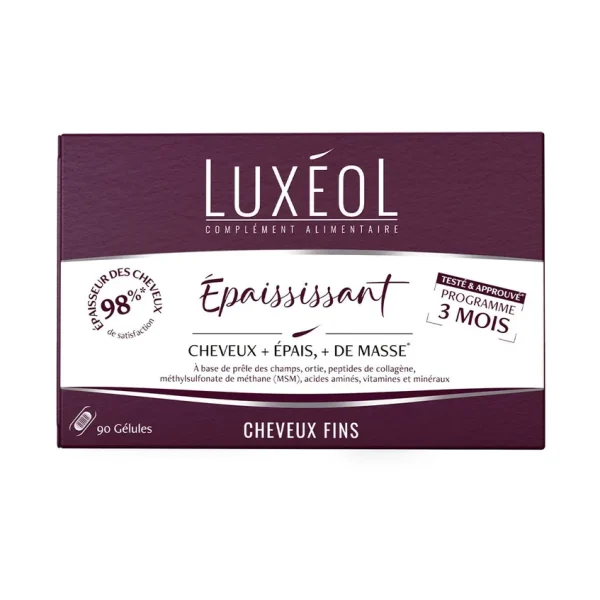 Complément Alimentaire Épaississant - 90 gélules