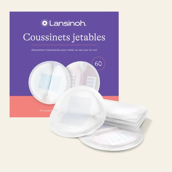 Coussinets d'Allaitement Jetables - 60 pièces