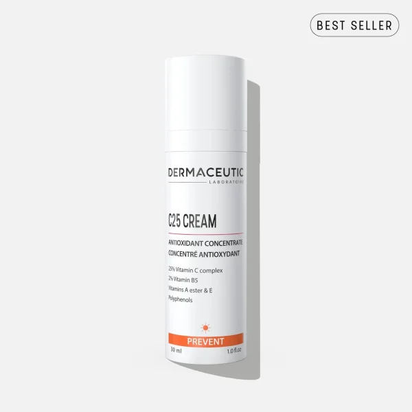 Crème antioxydante à la vitamine C