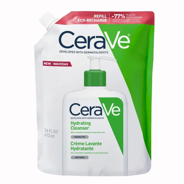 Crème Lavante Hydratante Éco-Recharge - 473ml