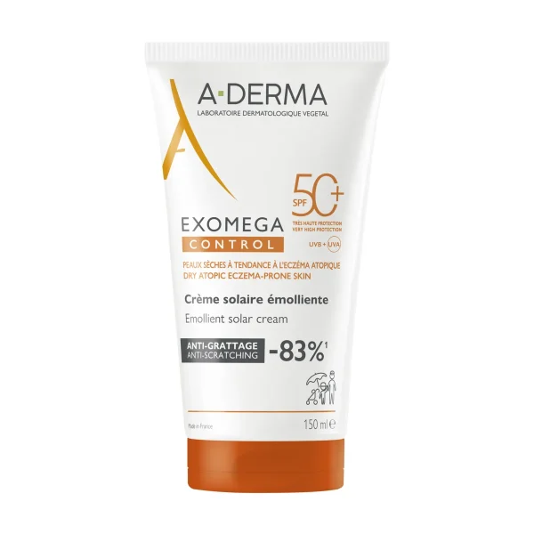 Crème solaire émolliente SPF50+