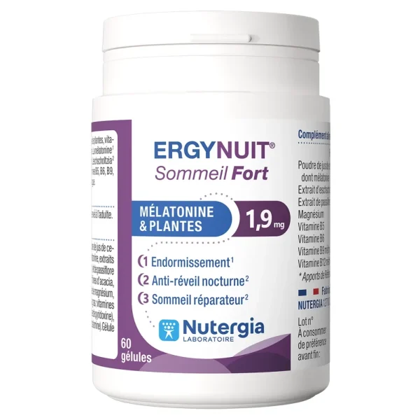 Ergynuit Sommeil Fort - 60 gélules