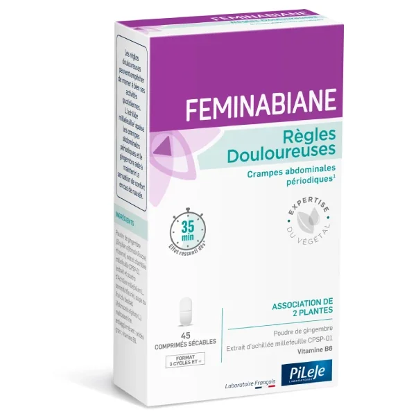 Feminabiane Règles Douloureuses - 45 comprimés