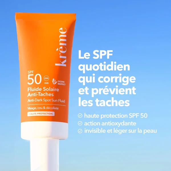 Fluide Solaire Anti Taches SPF 50
