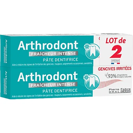 Fraîcheur Intense Pâte Dentifrice - 2x75ml