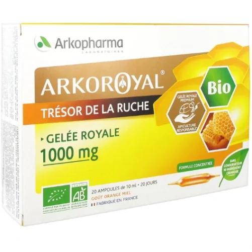 Gelée Royale 1000mg - 20 Ampoules