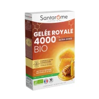 Gelée Royale 4000 Bio - 10 ampoules