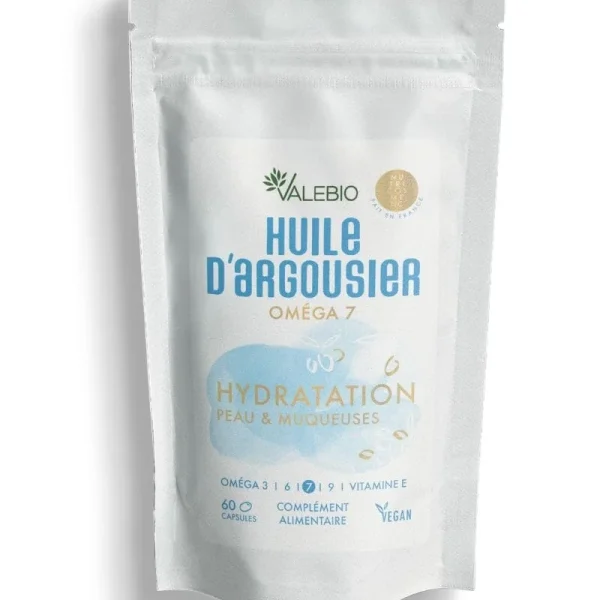 Huile d'Argousier BIO - 60 capsules
