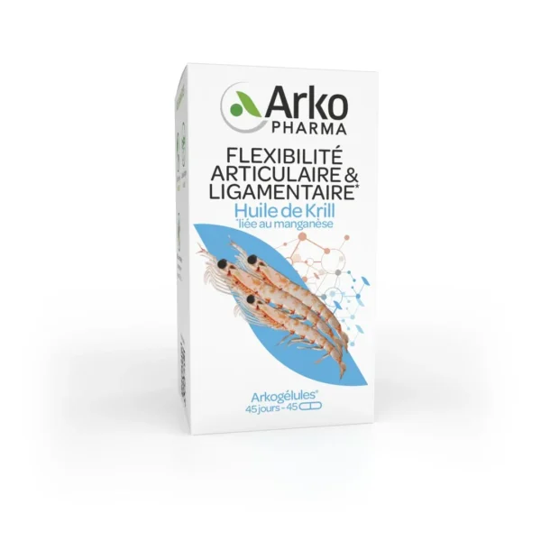 Huile de Krill et Manganèse - 45 capsules