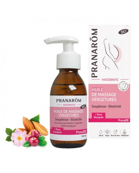 Huile de massage Anti-Vergetures BIO - 100ml