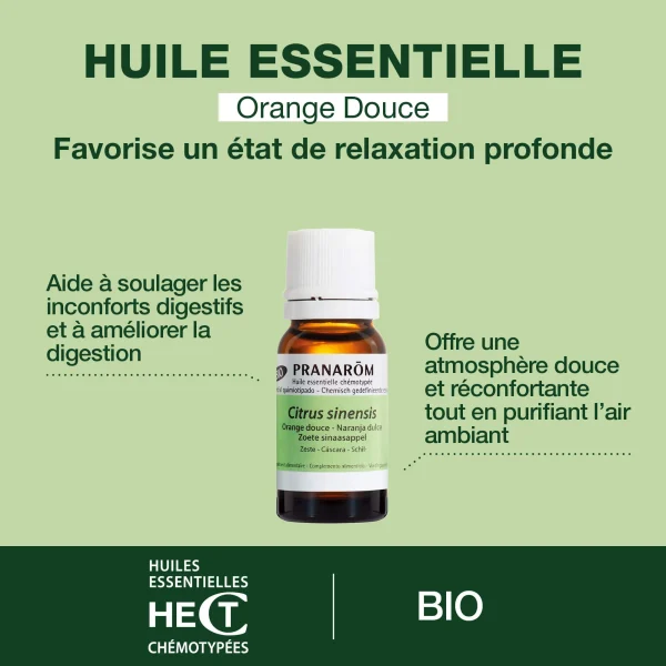 Huile Essentielle d'Orange douce Bio