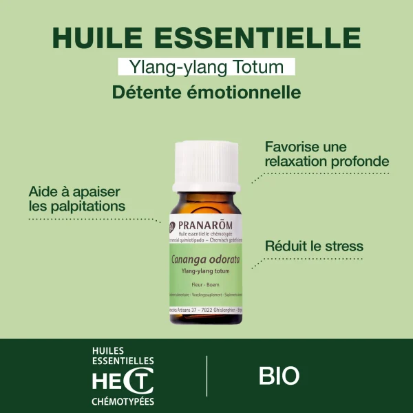 Huile Essentielle d'Ylang-ylang totum
