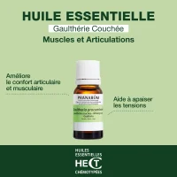 Huile Essentielle de Gaulthérie couchée