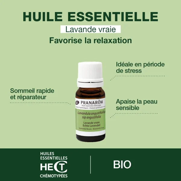 Huile Essentielle de Lavande vraie