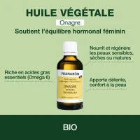 Huile Végétale d'Onagre Bio