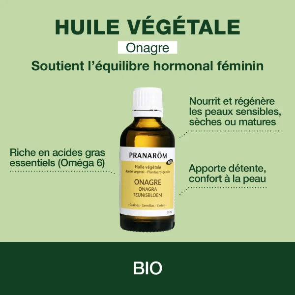 Huile Végétale d'Onagre Bio