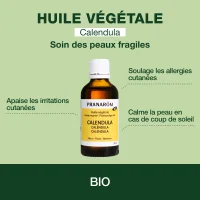 Huile Végétale de Calendula Bio