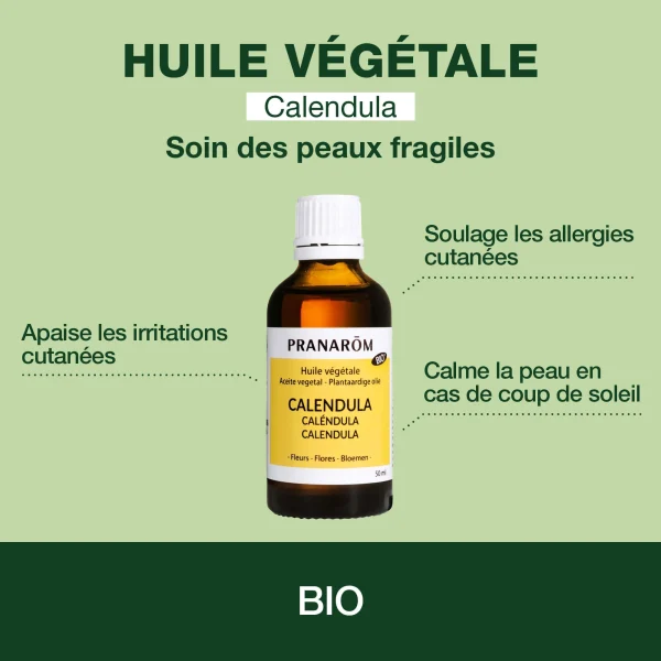 Huile Végétale de Calendula Bio