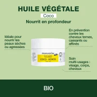 Huile Végétale de Coco Bio