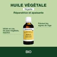 Huile Végétale de Nigelle Bio