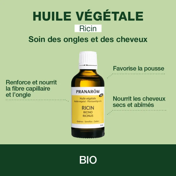 Huile Végétale de Ricin Bio