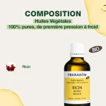 Huile Végétale de Ricin Bio