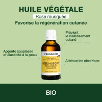 Huile Végétale de Rose musquée
