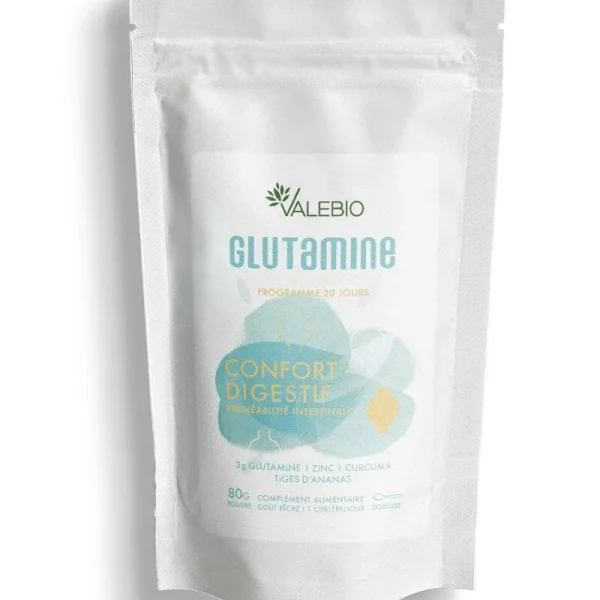 L-Glutamine végétale en poudre - 80g