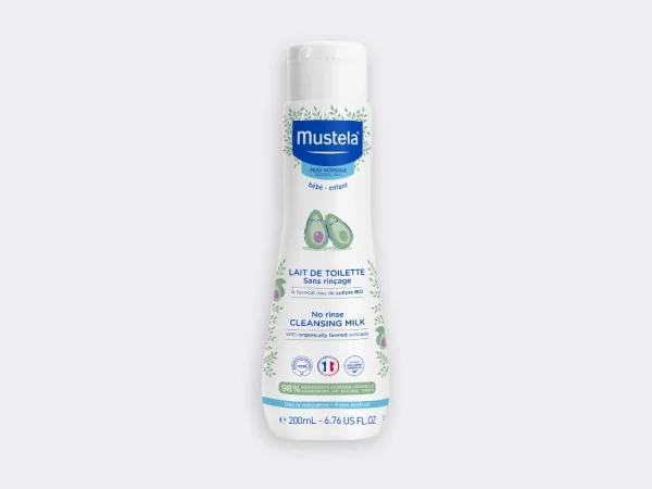 Lait de toilette sans rinçage à l'avocat BIO - Image 1 Lait de toilette sans rinçage à l'avocat BIO - 200ml