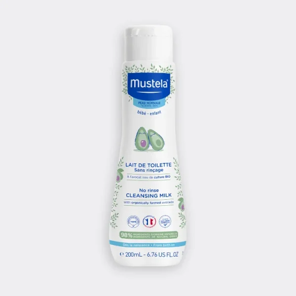 Lait de toilette sans rinçage à l'avocat BIO - 200ml