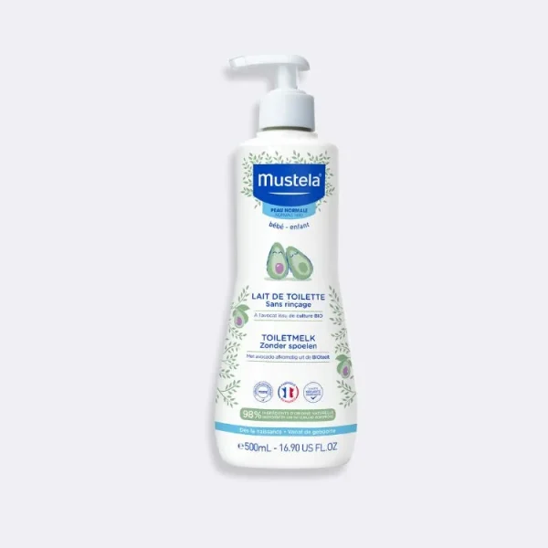 Lait de toilette sans rinçage à l'avocat BIO - 500ml