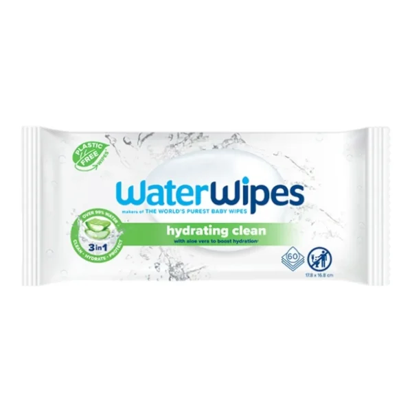 Lingettes à l'Aloe Vera - 60 lingettes