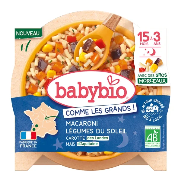 Macaroni & Légumes du soleil - 200g
