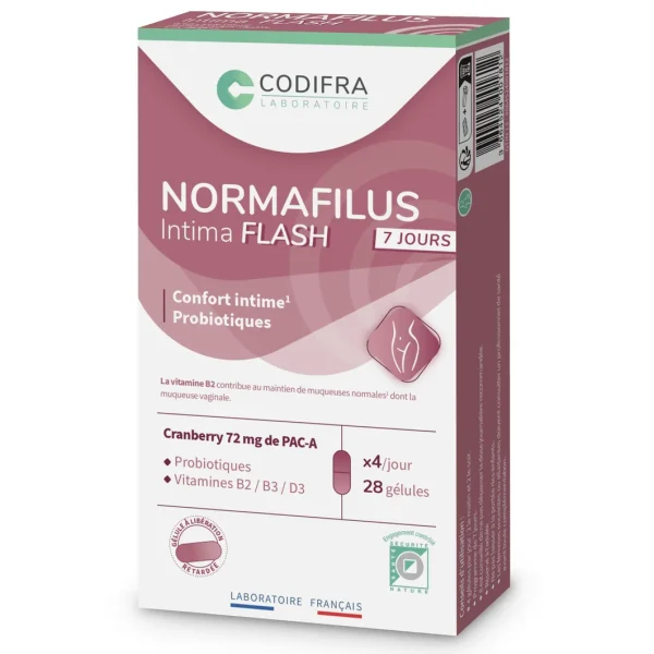 Normafilus Intima Flash - 28 gélules