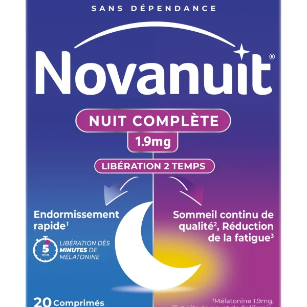 Novanuit Nuit Complète - 20 comprimés