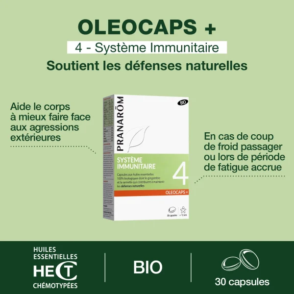 Oleocaps 4 Système immunitaire