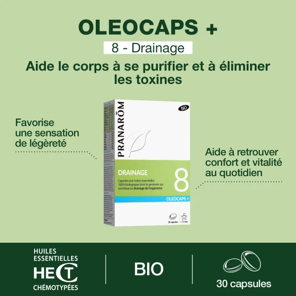 Oléocaps+ n°8 Drainage