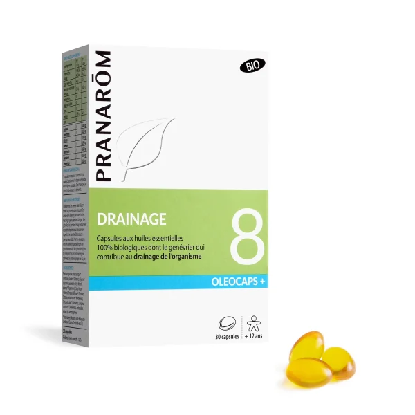 Oléocaps+ n°8 Drainage - 30 capsules