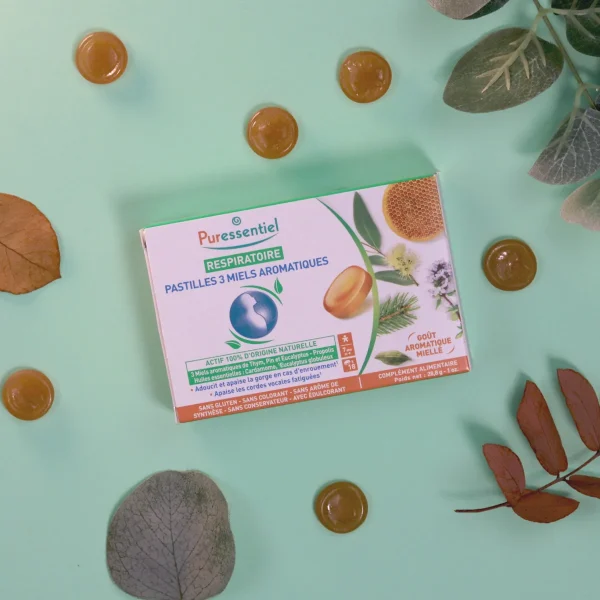 Pastilles aux 3 miels aromatiques