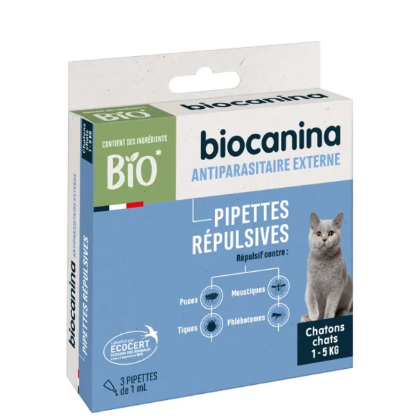 Pipettes Répulsives Chat